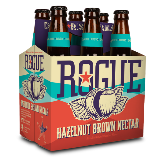 Rogue Hazelnut Brown Nectar 6pk 12oz Btl