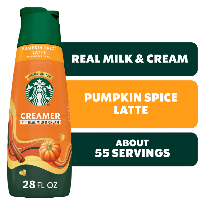 Starbucks Pumpkin Spice Creamer 28oz Btl