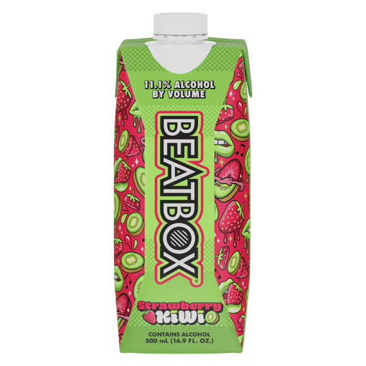 Beatbox Strawberry Kiwi 500ml 11.1% ABV Wine Party Punch