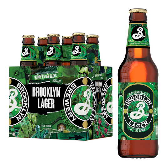 Brooklyn Lager 6pk 12oz Bottle 5.2% ABV