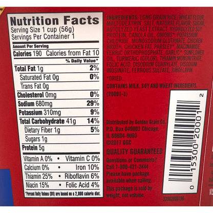 Rice-A-Roni Chicken Rice Cup 1.97oz