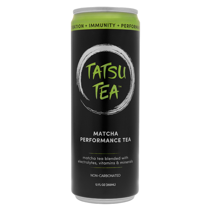 Tatsu Tea Matcha Performance Tea 12oz Can