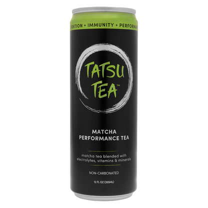 Tatsu Tea Matcha Performance Tea 12oz Can