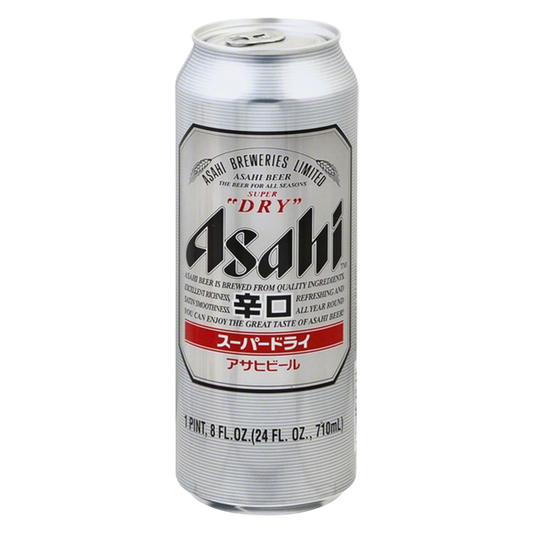 Asahi Super Dry 24oz Can 5.0% ABV