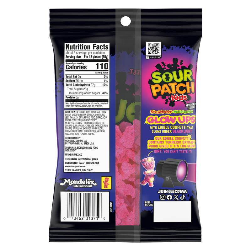 Sour Patch Kids Glow Ups, 6.7 oz