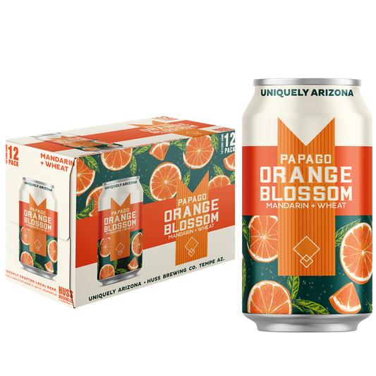 Huss Brewery Co. Papago Orange Blossom 12pk 12oz Can 5.0% ABV