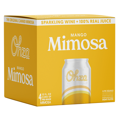 Ohza Mango Mimosa 4pk 12oz Can
