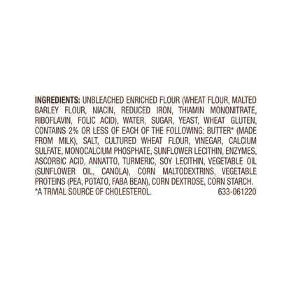 Nature's Own Perfectly Crafted Frozen Brioche Dinner Rolls - 12ct