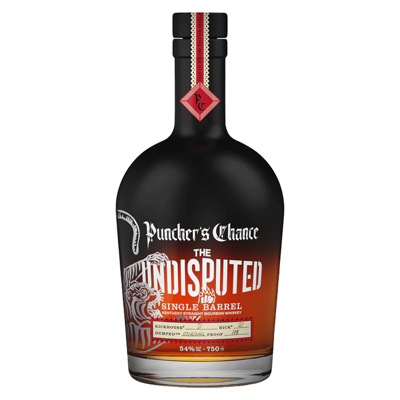 Puncher's Chance Single Barrel Bourbon Undisputed 750ml (108 Proof)