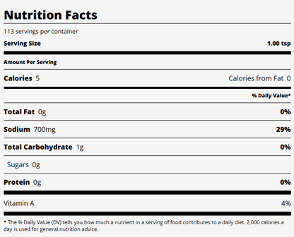 Salt Lick BBQ Garlic Dry Rub  12 oz
