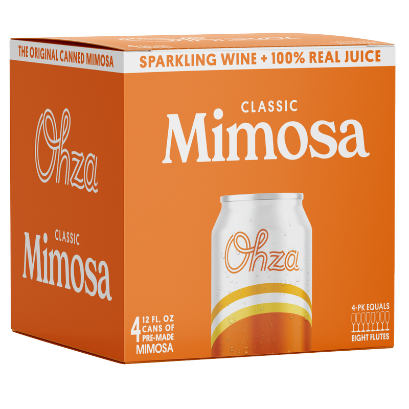 Ohza Classic Mimosa 4pk 12oz Can