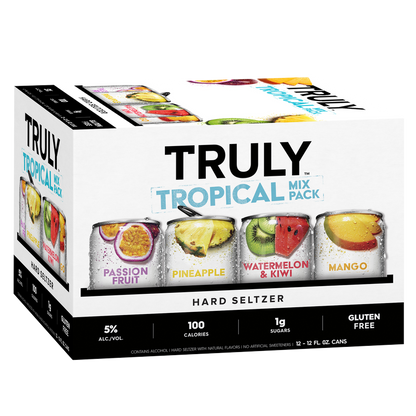TRULY Hard Seltzer Tropical Variety 12pk 12oz Can 5.0% ABV