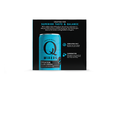 Q Mixers Club Soda 4pk 7.5oz Can