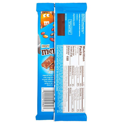 M&M's Crispy Milk Chocolate Bar 3.9oz