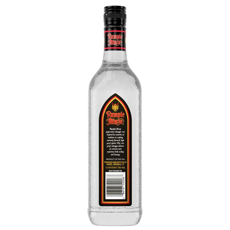 Rumple Minze Peppermint Schnapps, 750ml (100 Proof)