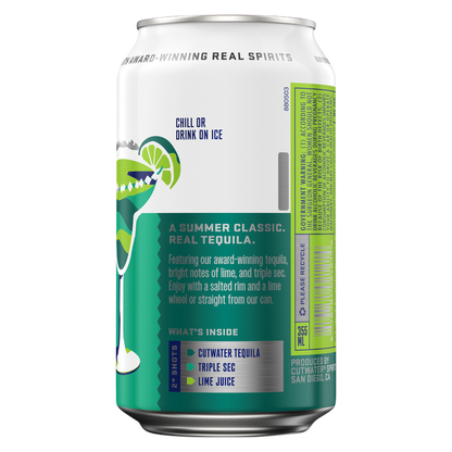 Cutwater Lime Margarita Single 12oz Can 12.5% ABV