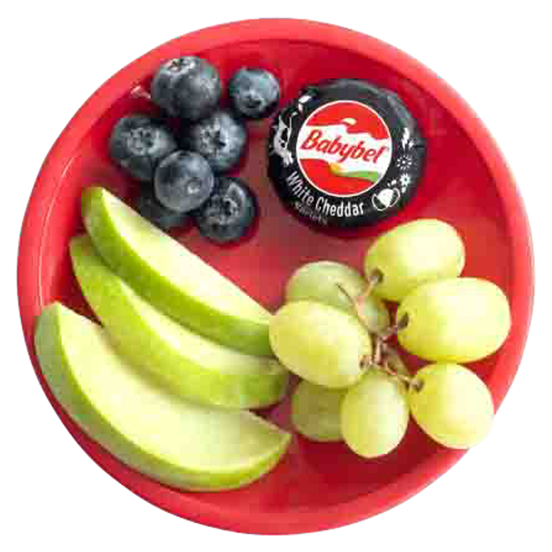 Mini Babybel White Cheddar Snack Cheese - 1ct