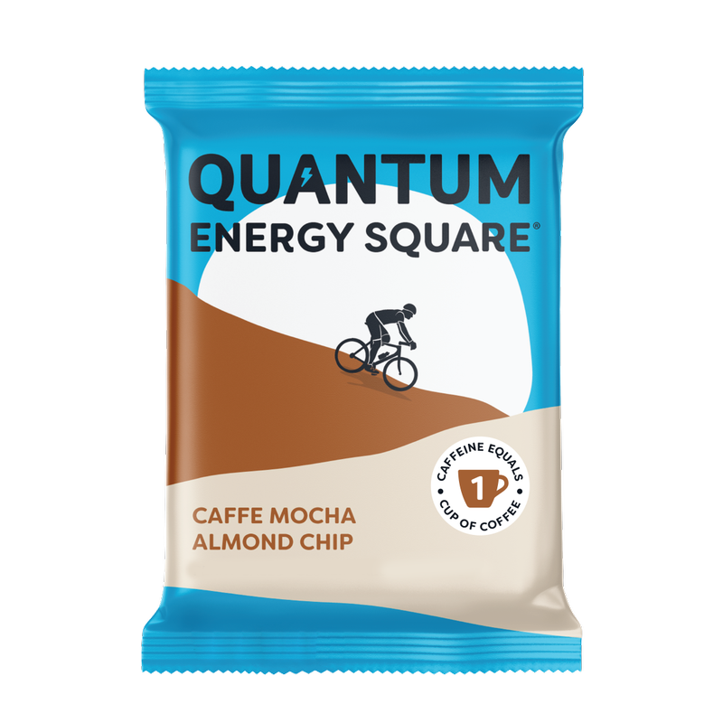 Quantum Energy Squares Caffe Mocha Almond Chip Bar 1.69oz