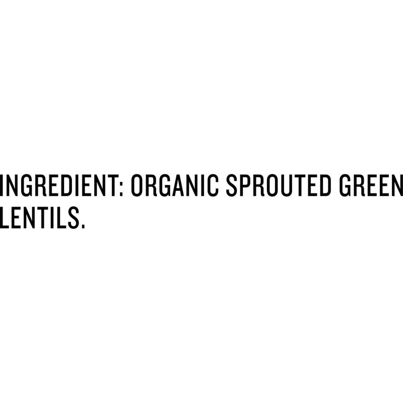 TruRoots Organic Green Sprouted Lentils 10oz