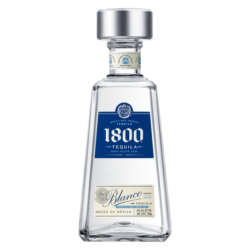 1800 Tequila Blanco 750ml (80 Proof)