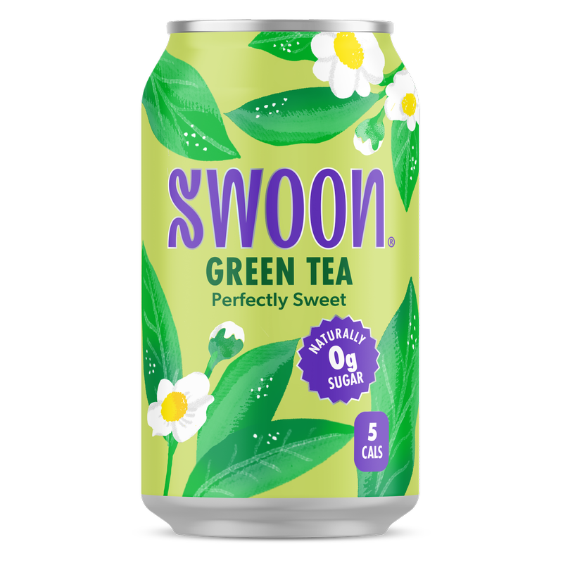 Swoon Zero Sugar Green Tea 12oz Can