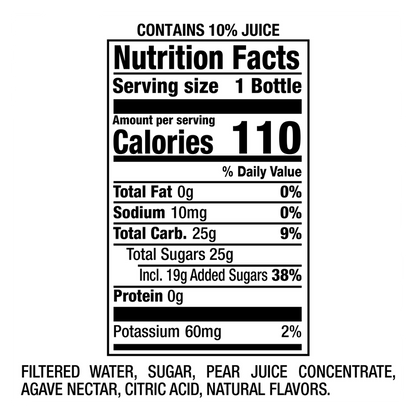 Snapple Elements Rain Agave Cactus 16oz