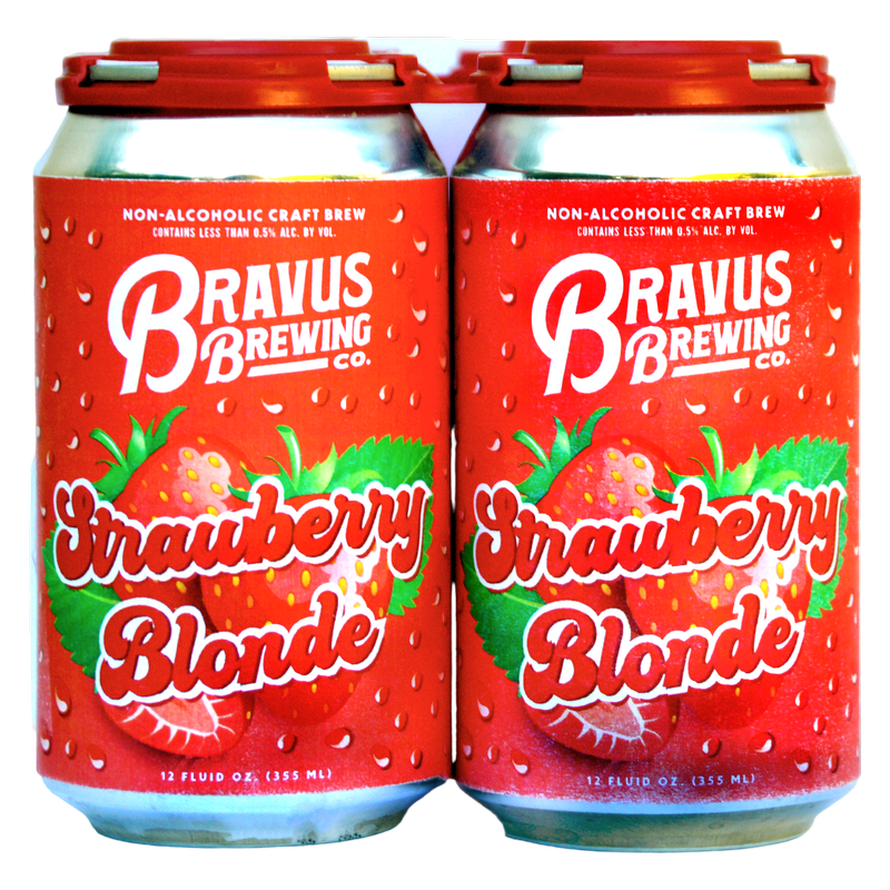 Bravus Brewing Co. Strawberry Blonde NA 6pk 12oz Can