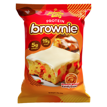 Prime Bites Protein Brownie Peanut Butter Candy Crunch, 2.29oz