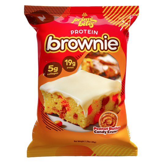 Prime Bites Protein Brownie Peanut Butter Candy Crunch, 2.29oz