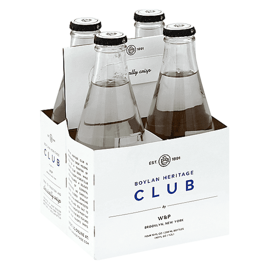 Boylan's Heritage Club Soda4pk 10oz Btl