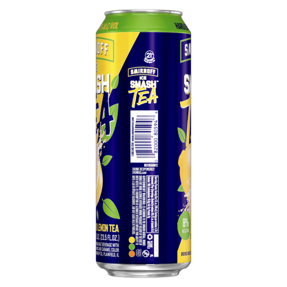 Smirnoff Smash Hard Lemon Tea 23.5oz Can