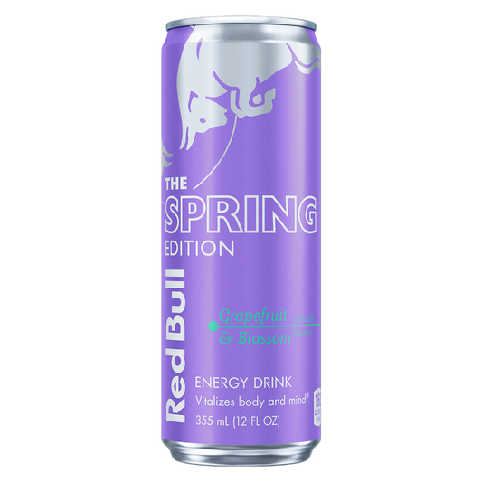Red Bull The Spring Edition Grapefruit & Blossom Energy Drink 12oz Can