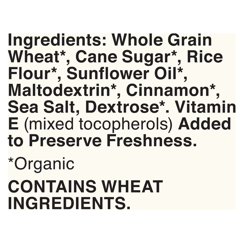 Cascadian Farm Organic Cereal, Cinnamon Crunch 9.2oz