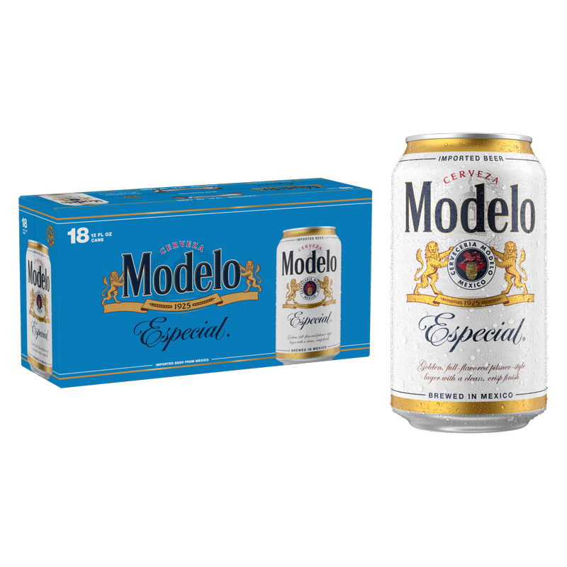 Modelo Especial 18pk 12oz Can 4.4% ABV