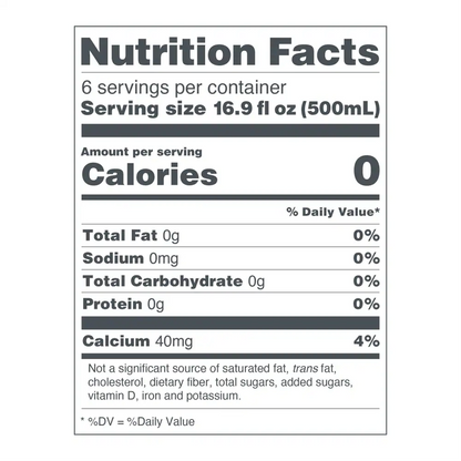 Evian Spring Water 6pk 500mL Btl