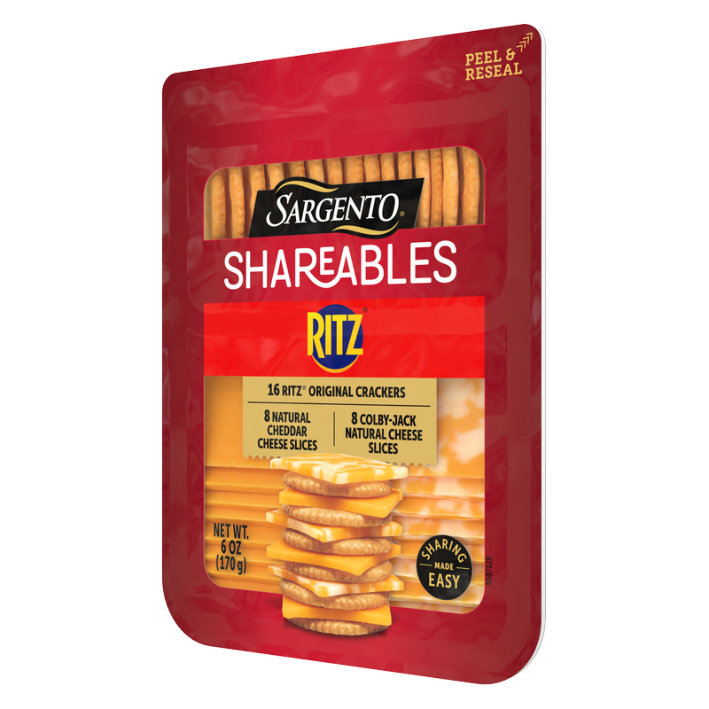 Sargento Shareables with Cheddar, Colby Jack and Ritz