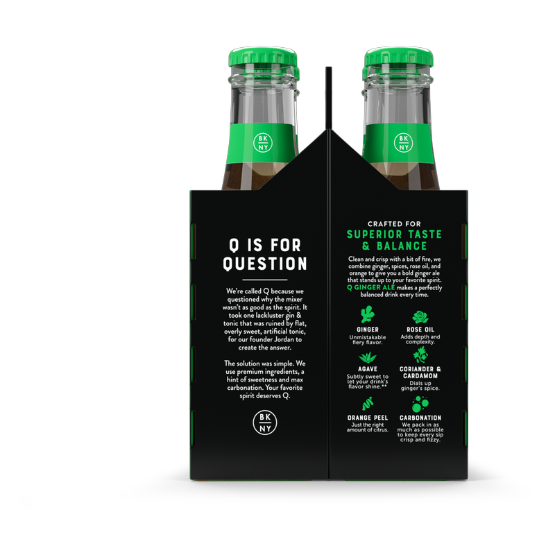 Q Mixers Ginger Ale 4pk 6.7oz