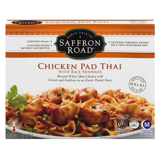 Saffron Road Chicken Pad Thai with Rice Noodles 10oz