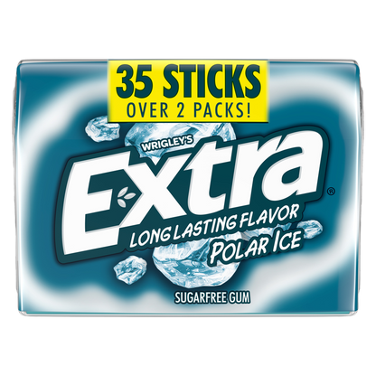 Extra Polar Ice Sugarfree Gum 35ct
