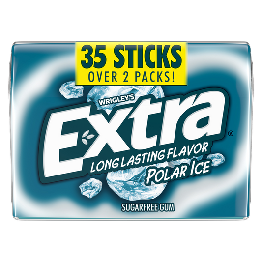 Extra Polar Ice Sugarfree Gum 35ct