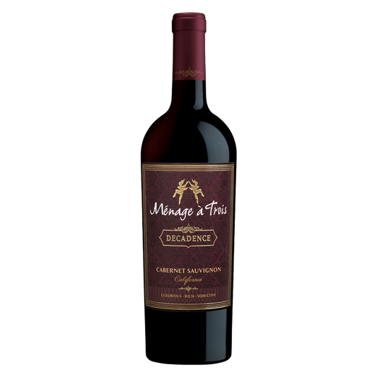 Menage a Trois Decadence Cabernet Sauvignon 750ml