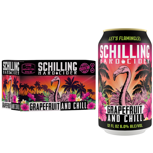 Schilling Cider Grapefruit 6pk 12oz Can 6.0% ABV