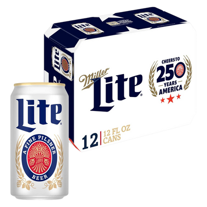 Miller Lite 12pk 12oz Can 4.2% ABV