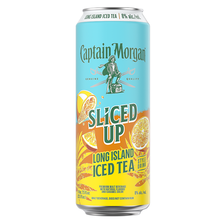 Captain Morgan Sliced Up Long Island Iced Tea 23.5oz Can 8% ABV