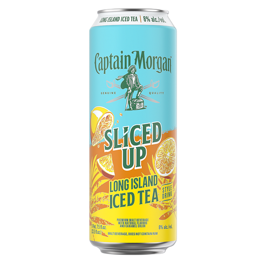 Captain Morgan Sliced Up Long Island Iced Tea 23.5oz Can 8% ABV