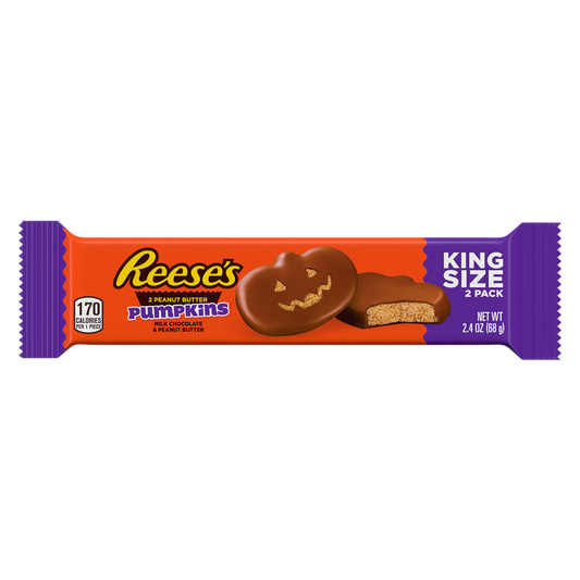 REESE'S Peanut Butter Pumpkin King Size, 2.4 oz