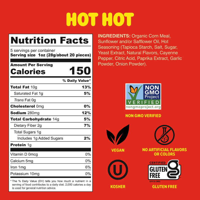 Good Eat'n Hot Hot Puffs, 5oz