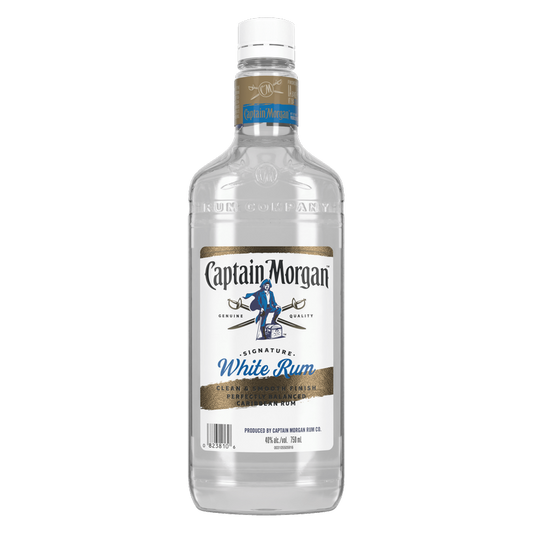 Captain Morgan White Rum 750ml (80 Proof)