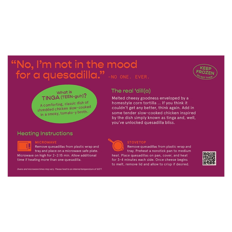 Masienda Chicken Quesadillas 9oz