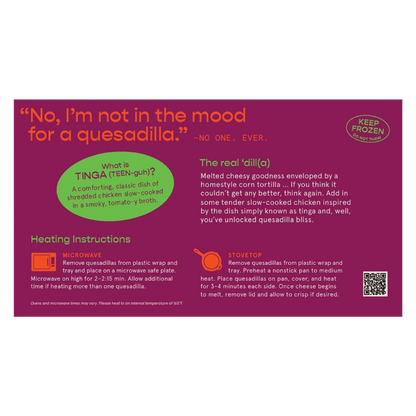 Masienda Chicken Quesadillas 9oz